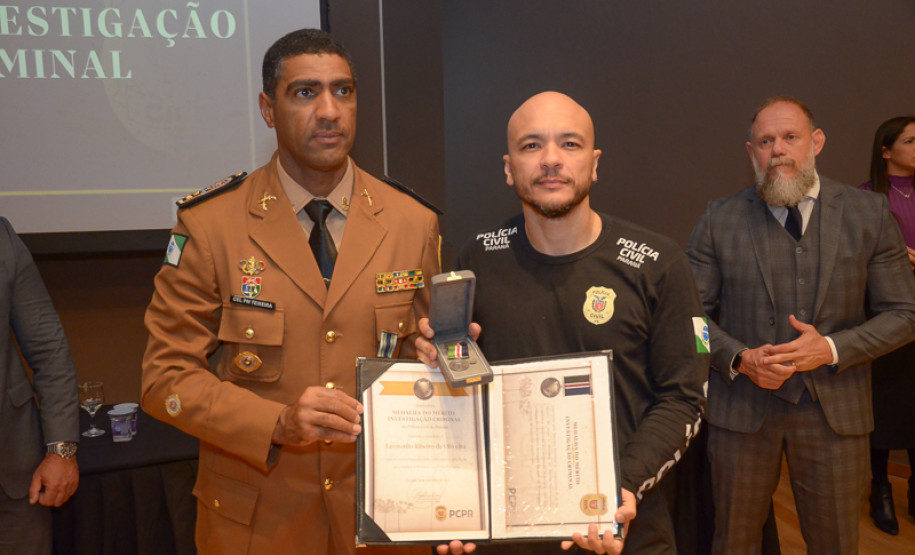 Duas operações da PCPR recebem homenagens de Mérito de Investigação Criminal