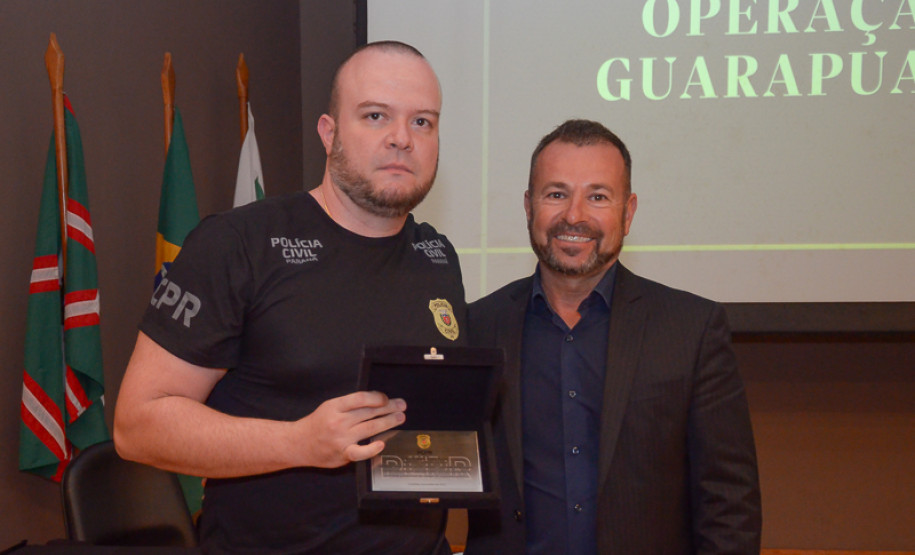 Duas operações da PCPR recebem homenagens de Mérito de Investigação Criminal