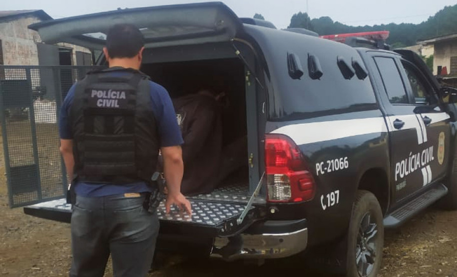 PCPR prende homem suspeito de homicídio em Palmeirinha