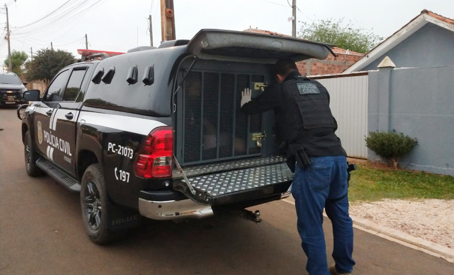 PCPR prende homem por homicídio ocorrido em Ponta Grossa