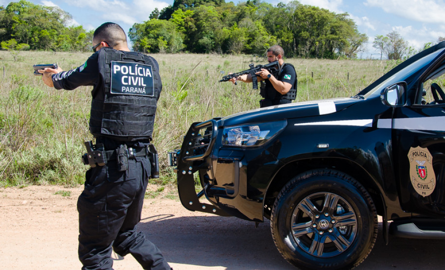 PCPR prende homem suspeito de homicídio em Guarapuava
