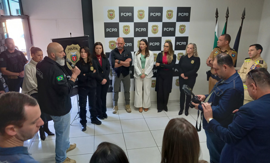 PCPR recebe viaturas na região dos Campos Gerais do Paraná