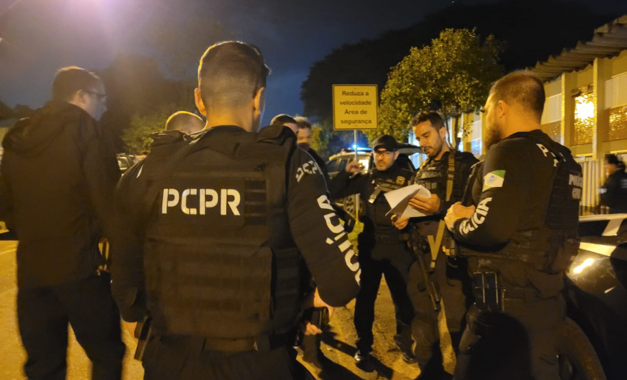 PCPR prende 40 pessoas de organização que movimentava R$ 1 milhão por semana