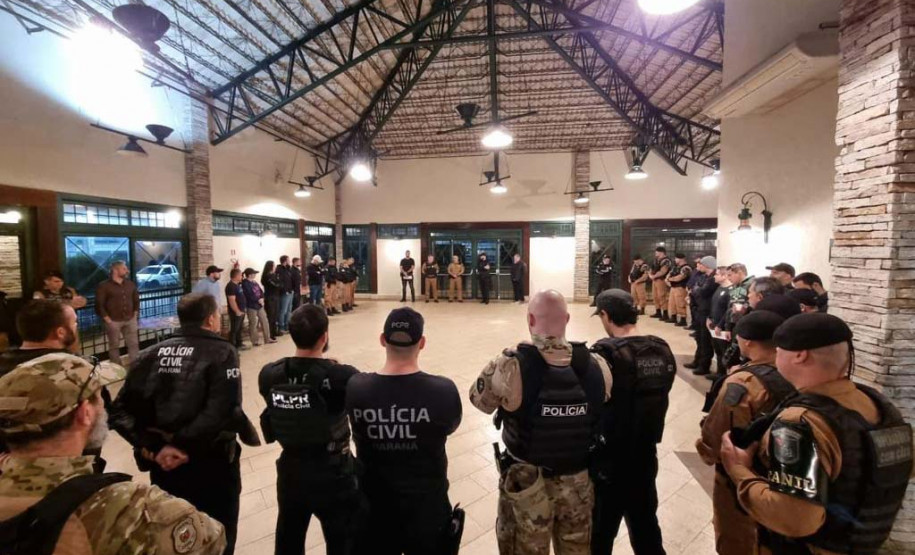 PCPR e PMPR prendem 22 integrantes de uma organização criminosa em Maringá