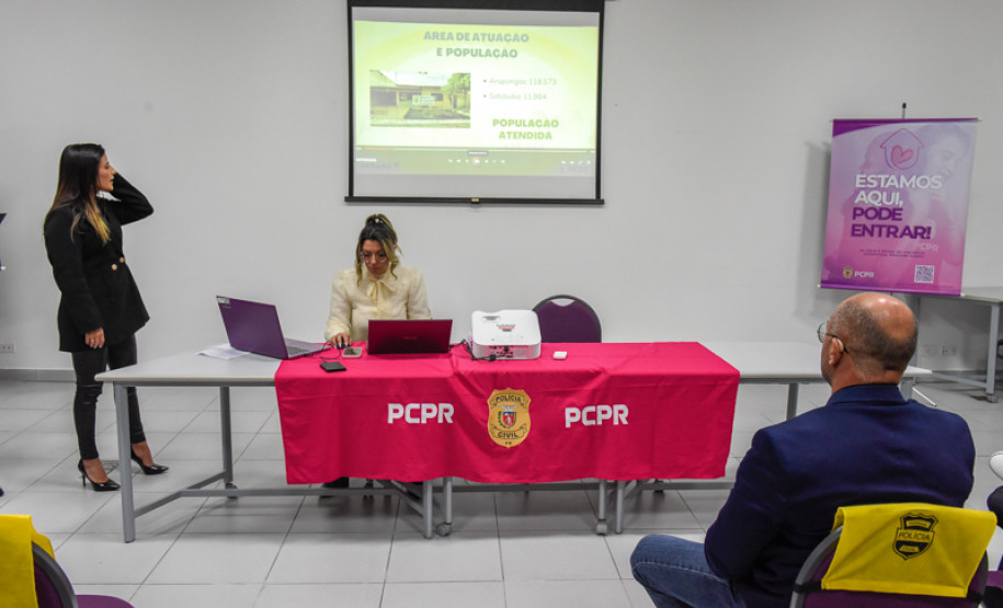 PCPR realiza reunião de apresentação de resultado das delegacias da mulher do Paraná