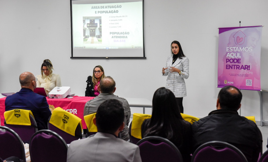 PCPR realiza reunião de apresentação de resultado das delegacias da mulher do Paraná
