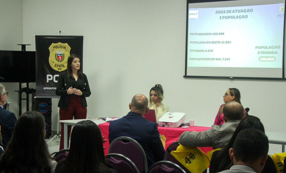 PCPR realiza reunião de apresentação de resultado das delegacias da mulher do Paraná