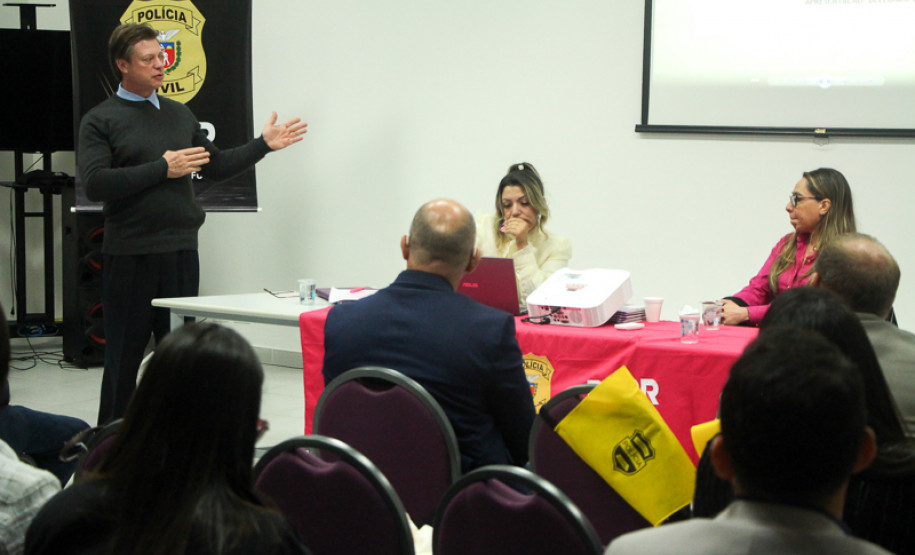 PCPR realiza reunião de apresentação de resultado das delegacias da mulher do Paraná