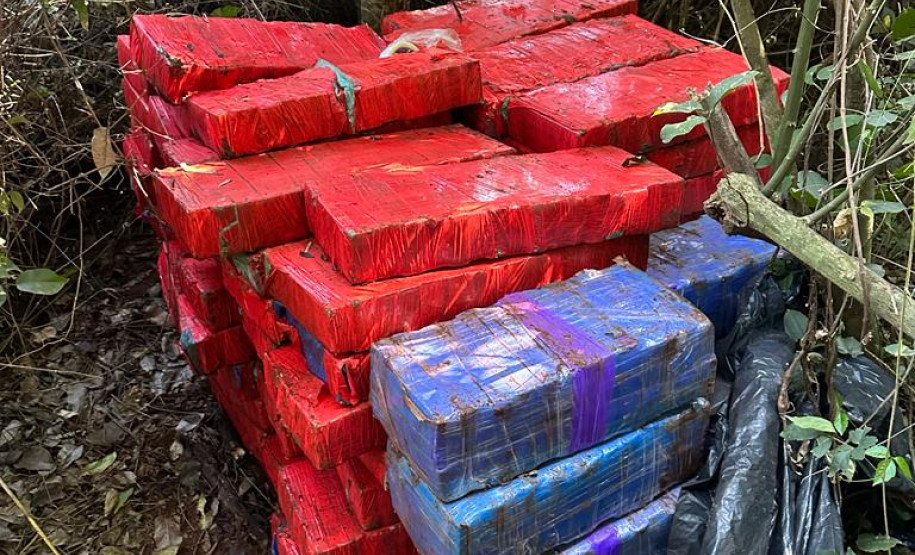 PCPR apreende mais de uma tonelada de maconha em Iporã