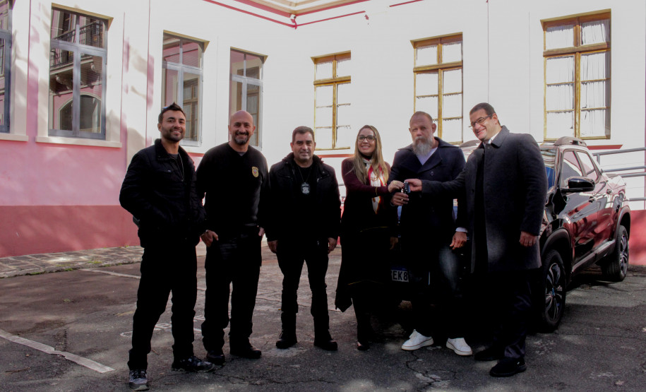 PCPR recebe novas viaturas para a capital e interior