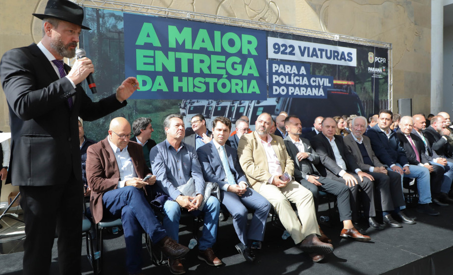 Com 922 novas viaturas, Polícia Civil do Paraná terá maior renovação de frota da história