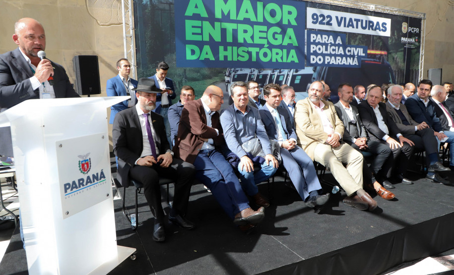 Com 922 novas viaturas, Polícia Civil do Paraná terá maior renovação de frota da história