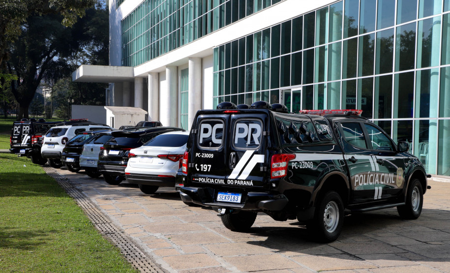 Com 922 novas viaturas, Polícia Civil do Paraná terá maior renovação de frota da história