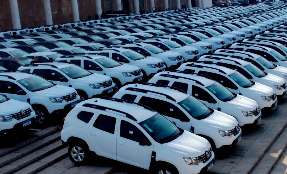 Com 922 novas viaturas, Polícia Civil do Paraná terá maior renovação de frota da história