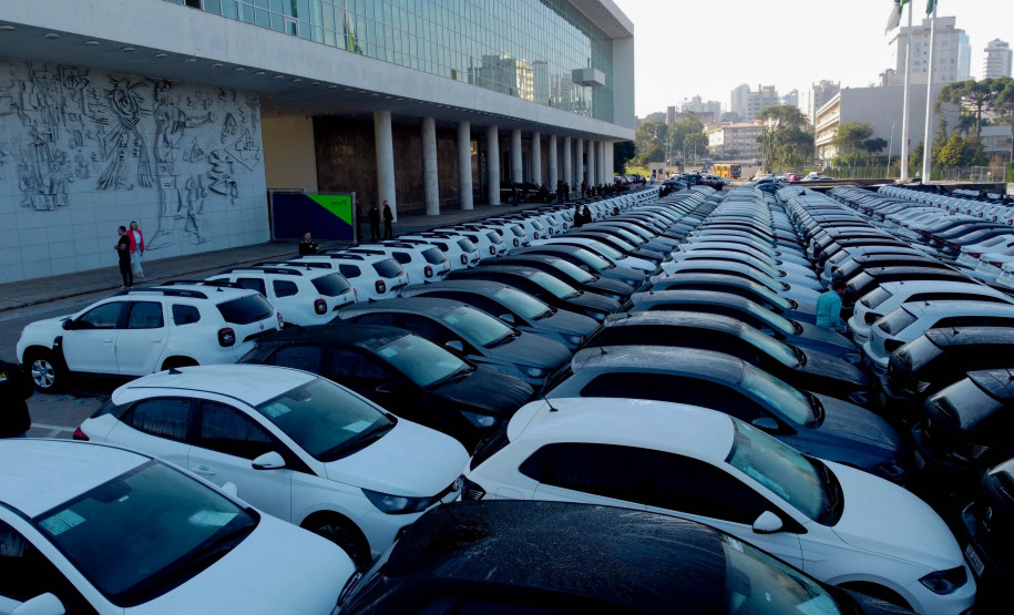 Com 922 novas viaturas, Polícia Civil do Paraná terá maior renovação de frota da história