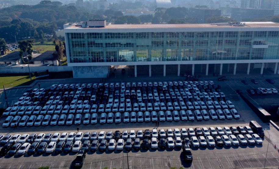 Com 922 novas viaturas, Polícia Civil do Paraná terá maior renovação de frota da história