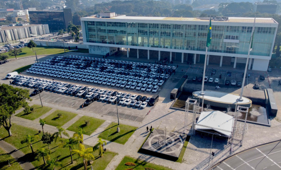 Com 922 novas viaturas, Polícia Civil do Paraná terá maior renovação de frota da história