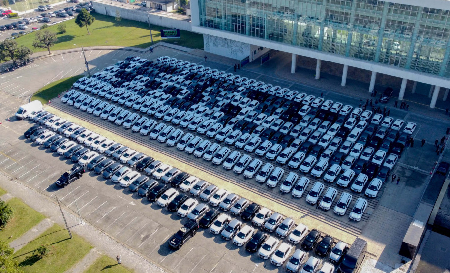 Com 922 novas viaturas, Polícia Civil do Paraná terá maior renovação de frota da história