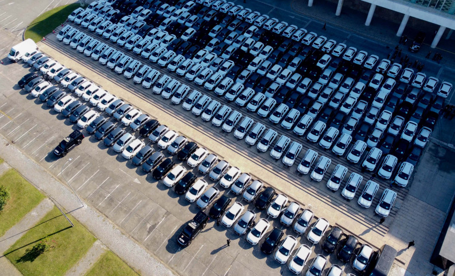 Com 922 novas viaturas, Polícia Civil do Paraná terá maior renovação de frota da história