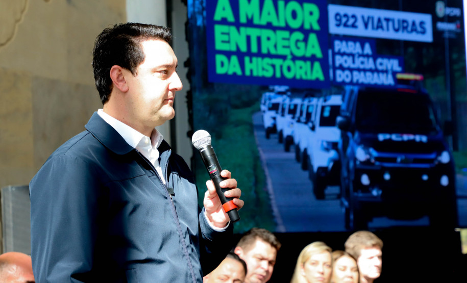 Com 922 novas viaturas, Polícia Civil do Paraná terá maior renovação de frota da história