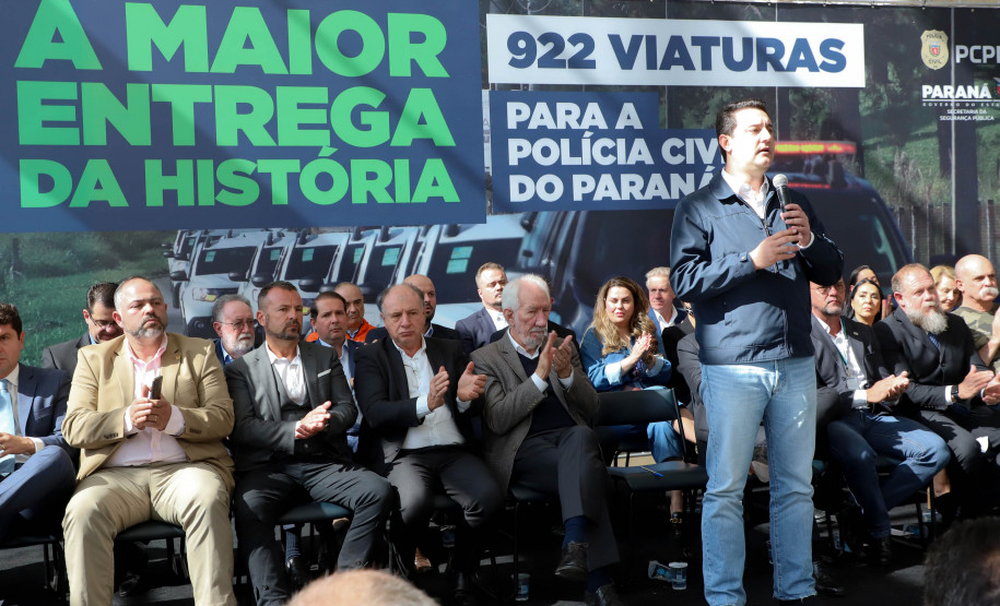 Com 922 novas viaturas, Polícia Civil do Paraná terá maior renovação de frota da história