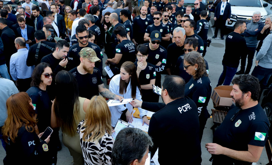 Com 922 novas viaturas, Polícia Civil do Paraná terá maior renovação de frota da história