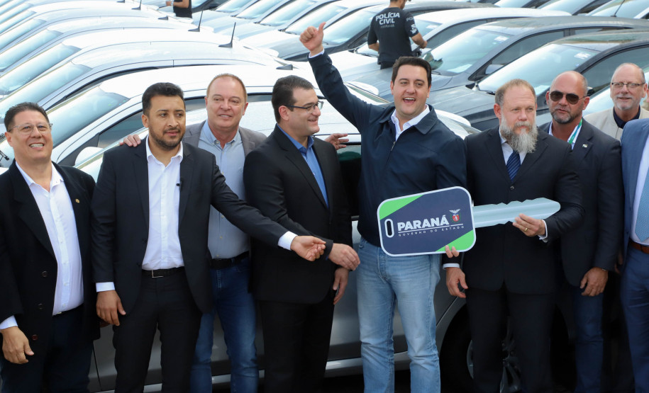 Com 922 novas viaturas, Polícia Civil do Paraná terá maior renovação de frota da história