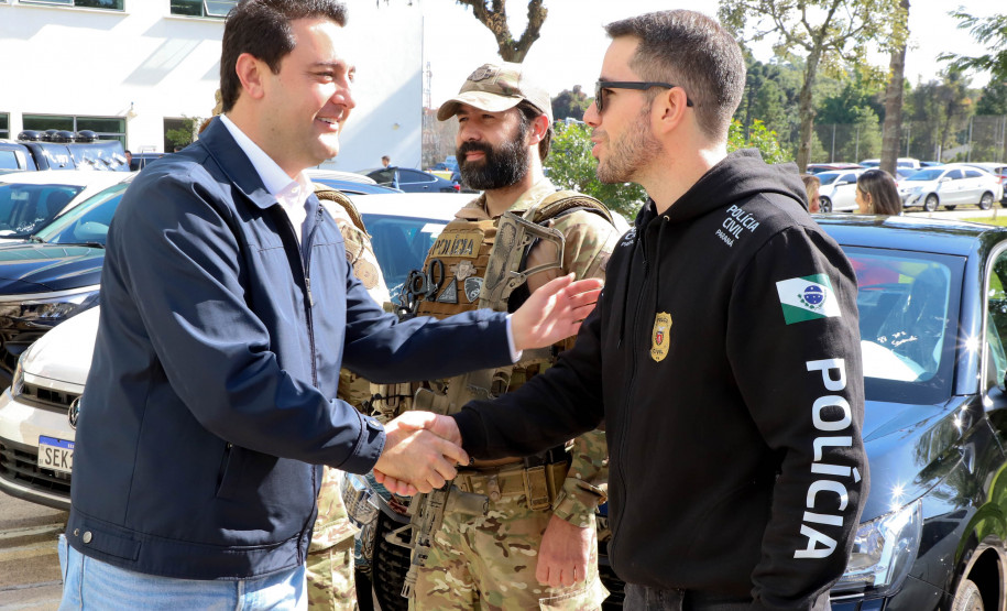 Com 922 novas viaturas, Polícia Civil do Paraná terá maior renovação de frota da história