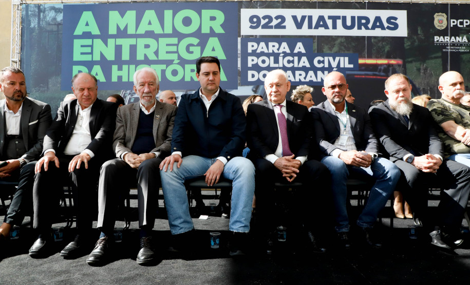 Com 922 novas viaturas, Polícia Civil do Paraná terá maior renovação de frota da história