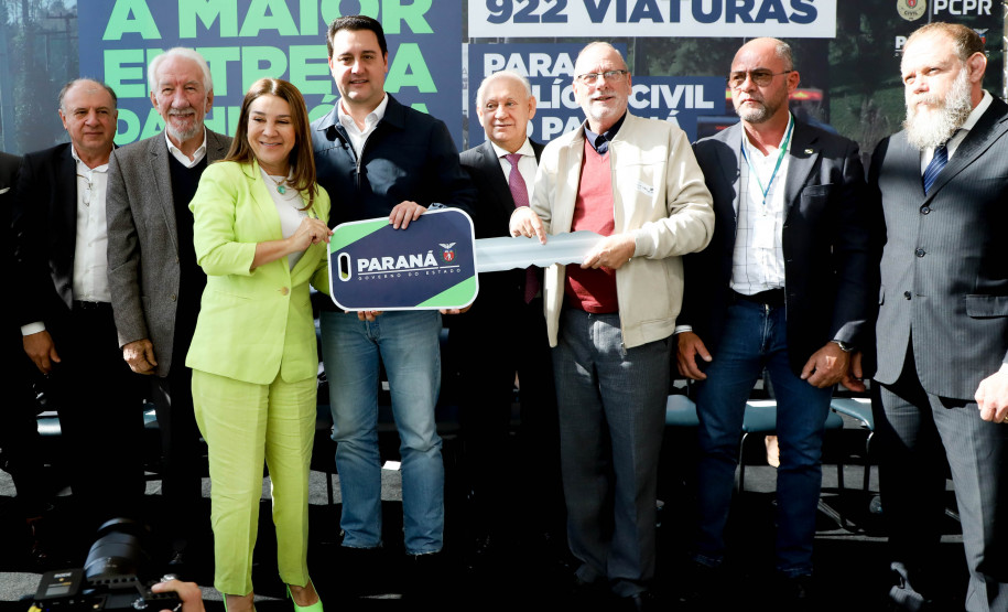 Com 922 novas viaturas, Polícia Civil do Paraná terá maior renovação de frota da história
