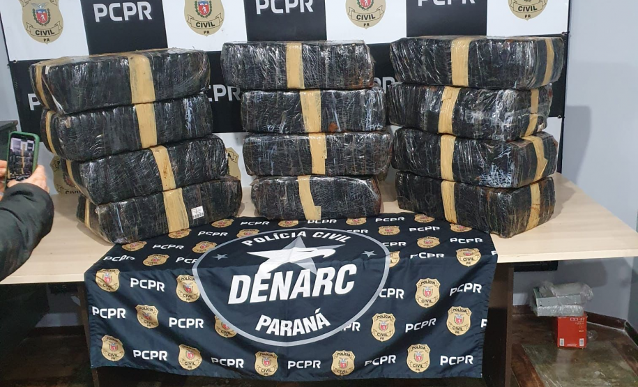 PCPR apreende 218 quilos de maconha em Tupãssi