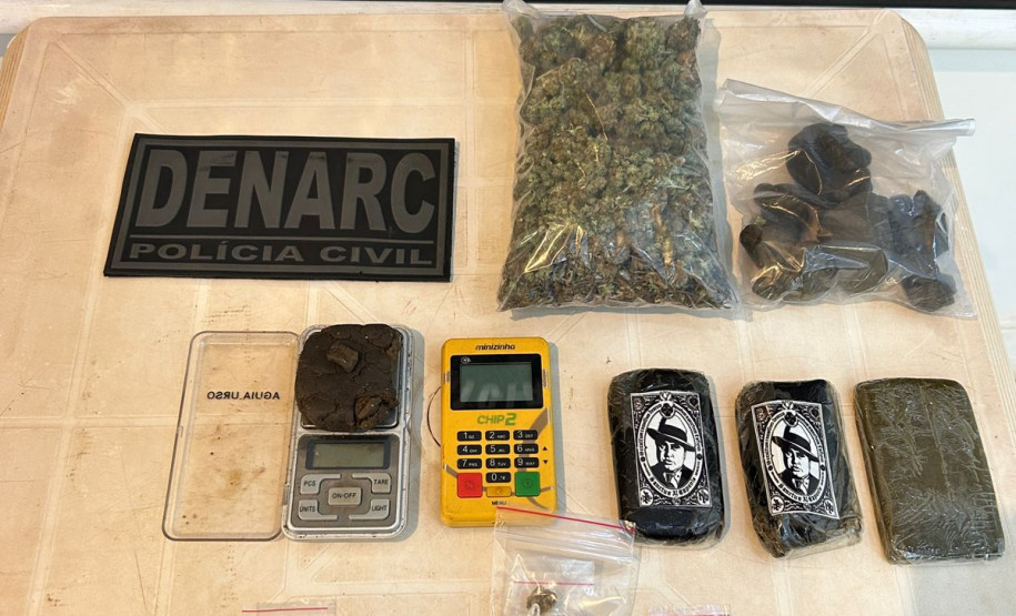 PCPR prende oito integrantes de grupo criminoso ligado ao tráfico de drogas