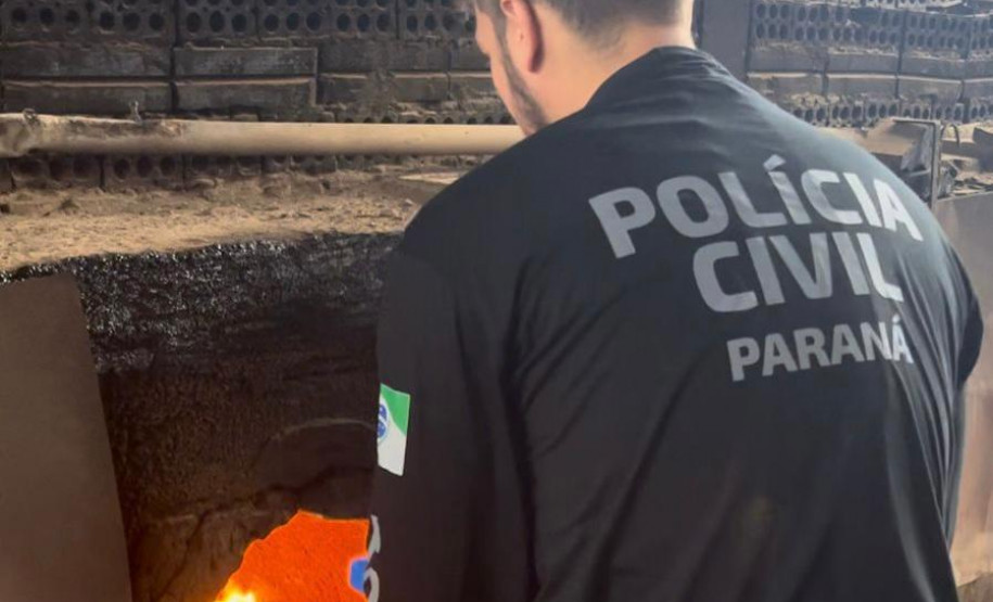 PCPR incinera 200 quilos de maconha em Salto do Lontra