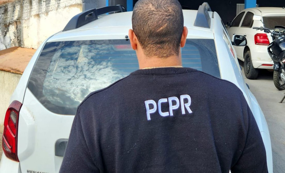 PCPR prende condenado por roubo em Jaguariaíva