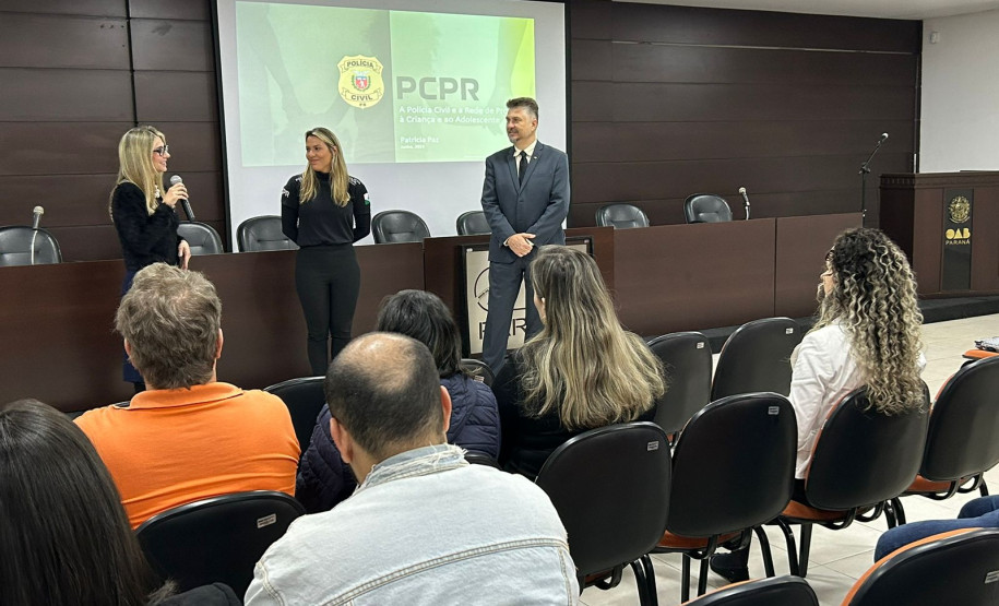 PCPR ministra palestra para rede de apoio e proteção à crianças e ao adolescentes em Foz do Iguaçu