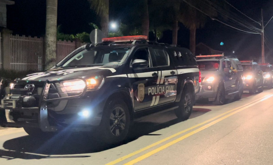 PCPR e PMPR deflagram operação contra o tráfico de drogas em Paranaguá