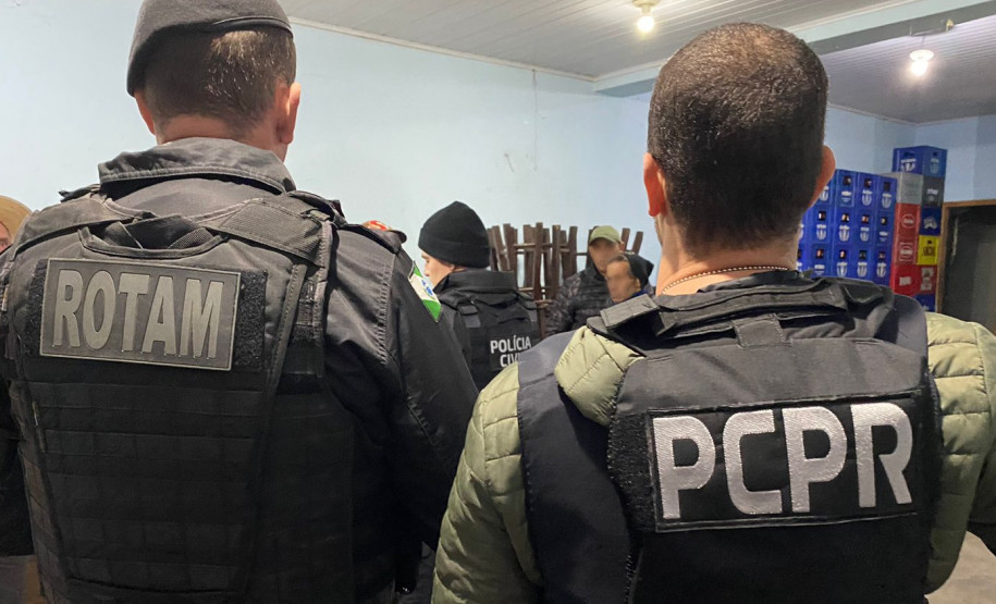 PCPR e PMPR deflagram operação de saturação com foco no combate a homicídios em Almirante Tamandaré