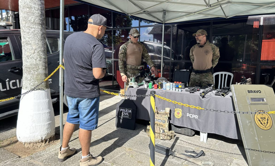 PCPR na Comunidade oferece serviços de polícia judiciária para a população de Matinhos