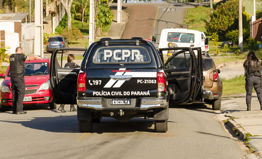 PCPR, PMPR e GM deflagram operação com foco no combate a homicídios em Araucária