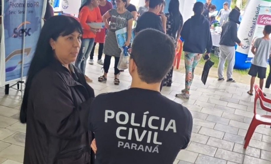 PCPR participa de ação social em Paranaguá