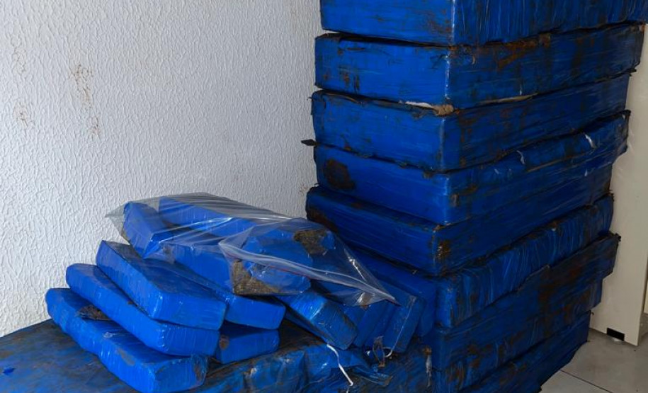 PCPR indicia homem por tráfico de drogas após transportar 207 quilos de maconha no Sudoeste do Estado