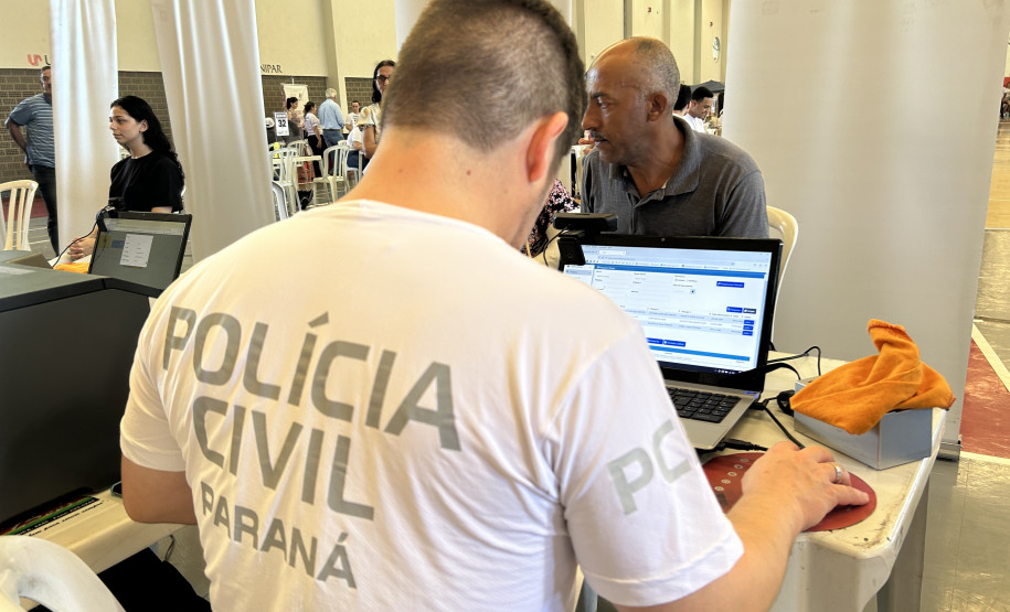 PCPR na Comunidade leva serviços de polícia judiciária para mais de 1,3 mil pessoas em Cianorte