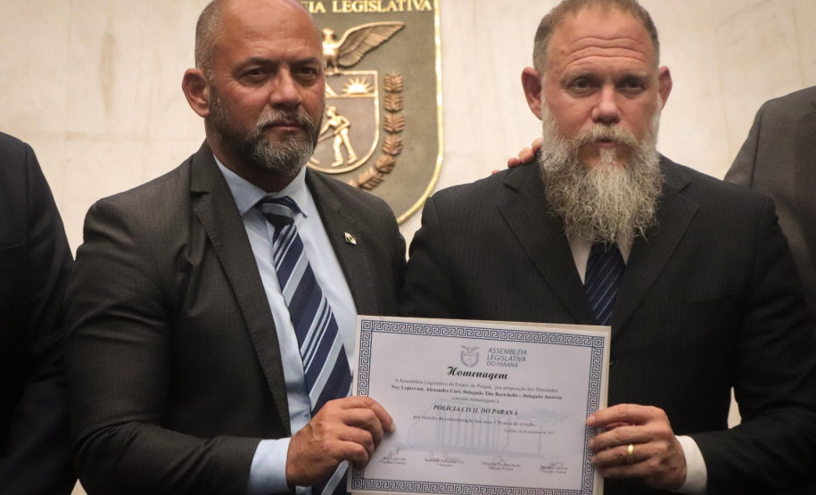 PCPR recebe homenagem aos 170 anos em solenidade na Assembleia Legislativa do Paraná