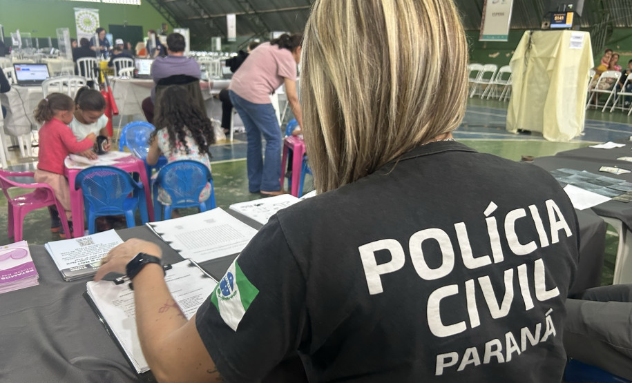 PCPR na Comunidade oferece serviços de polícia judiciária para a população de Toledo