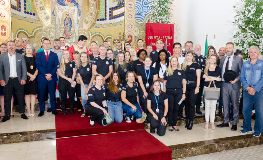 PCPR participa de missa em alusão aos 170 anos da instituição