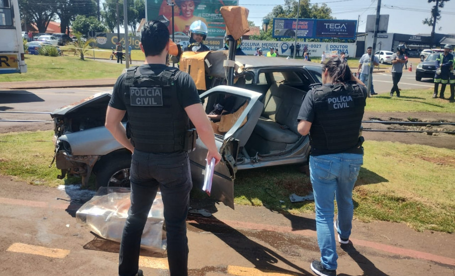 PCPR participa de simulação de acidente em Arapongas