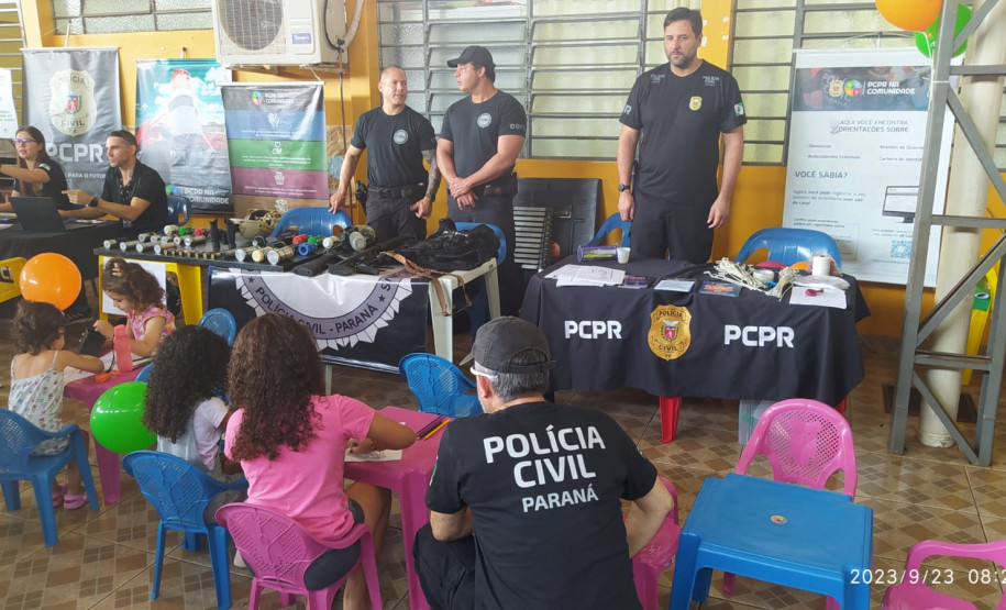 PCPR na Comunidade leva serviços de polícia judiciária para mais de 350 pessoas em Toledo