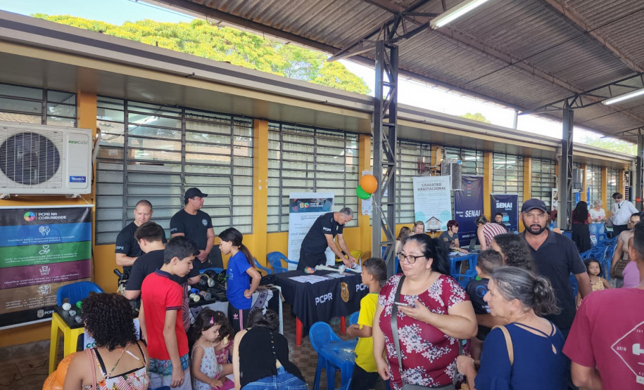 PCPR na Comunidade leva serviços de polícia judiciária para mais de 350 pessoas em Toledo