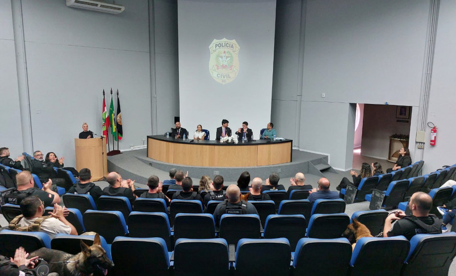 PCPR participa de curso de Cinotecnia Policial em Santa Catarina