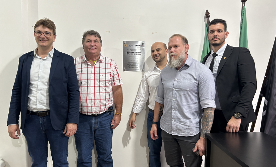 PCPR inaugura nova sede em Manoel RIbas